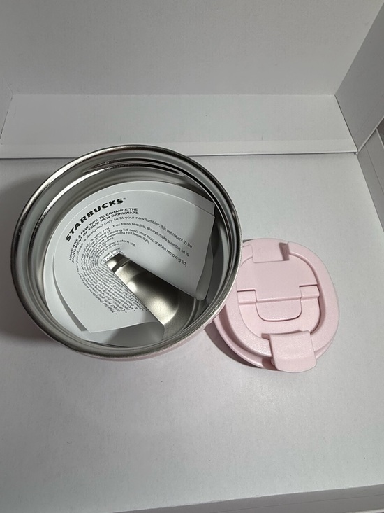 Starbucks 2026 Cherry Blossom Pink Stainless Steel Travel Tumbler 12oz – New - Picture 6 of 6